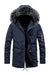 Hooded Windproof Overcoat