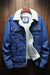 Maverick Sherpa Denim Jacket