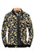 Gold Floral Bomber Jacket